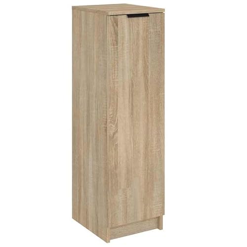 Eleganz Schuhschrank Sonoma-Eiche 30x35x100 cm aus Holzwerkstoff - Platzsparender Schuhschrank für Wohnzimmer, Schlafzimmer oder Flur - Stabile und langlebige Aufbewahrungslösung für Schuhe Eleganz Schuhschrank Sonoma-Eiche 30x35x100 cm aus Holzwerkstoff - Platzsparender Schuhschrank für Wohnzimmer, Schlafzimmer oder Flur - Stabile und langlebige Aufbewahrungslösung für Schuhe von Eleganz