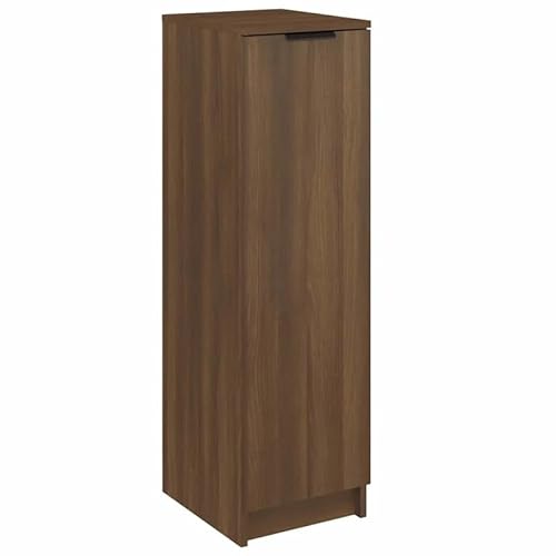 Eleganz Schuhschrank braun Eichen-Optik 30x35x100 cm aus Holzwerkstoff - Platzsparender Schuhschrank für Wohnzimmermöbel-Sets, ideal für kleine Wohnungen und Familien Eleganz Schuhschrank braun Eichen-Optik 30x35x100 cm aus Holzwerkstoff - Platzsparender Schuhschrank für Wohnzimmermöbel-Sets, ideal für kleine Wohnungen und Familien von Eleganz