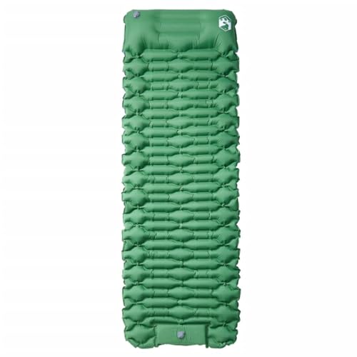 Eleganz Selbstaufblasende Isomatte mit Kissen Grün - Leicht, robust & komfortabel für Camping & Wandern - 40D-Nylon mit TPU-Beschichtung, ideal für Outdoor-Abenteuer Eleganz Selbstaufblasende Isomatte mit Kissen Grün - Leicht, robust & komfortabel für Camping & Wandern - 40D-Nylon mit TPU-Beschichtung, ideal für Outdoor-Abenteuer von Eleganz