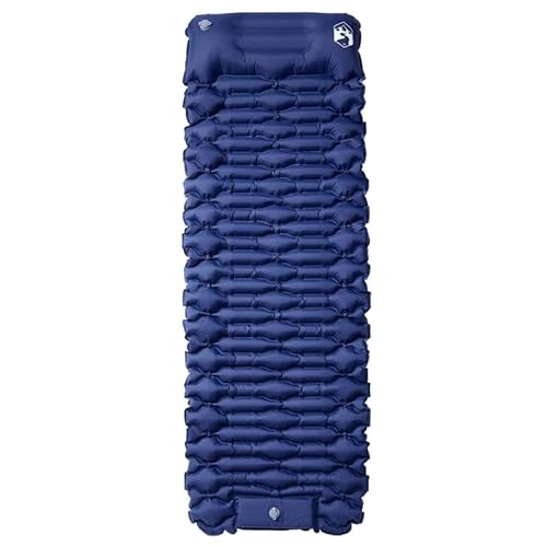 Eleganz Selbstaufblasende Isomatte mit Kissen für Camping & Wandern - Leicht, Kompakt & Wasserdicht - Perfekt für Outdoor-Abenteuer in Marineblau Eleganz Selbstaufblasende Isomatte mit Kissen für Camping & Wandern - Leicht, Kompakt & Wasserdicht - Perfekt für Outdoor-Abenteuer in Marineblau von Eleganz