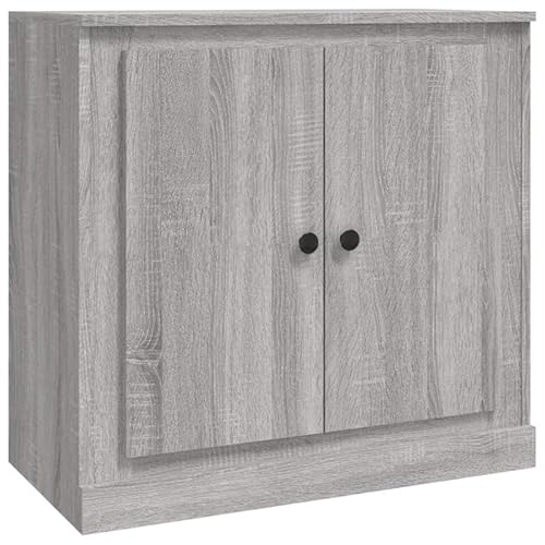 Eleganz Sideboard Grau Sonoma 70x35,5x67,5 cm - Modernes Wohnzimmerschrank aus Holzwerkstoff - Stilvolles Möbelstück für Wohnzimmer Eleganz Sideboard Grau Sonoma 70x35,5x67,5 cm - Modernes Wohnzimmerschrank aus Holzwerkstoff - Stilvolles Möbelstück für Wohnzimmer von Eleganz