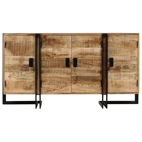 Eleganz Sideboard Massivholz Mango 150x40x80 cm - Wohnzimmerschrank mit Stauraum | Modernes Design für Wohnzimmer & Esszimmer | Langlebig & Natürlich Eleganz Sideboard Massivholz Mango 150x40x80 cm - Wohnzimmerschrank mit Stauraum | Modernes Design für Wohnzimmer & Esszimmer | Langlebig & Natürlich von Eleganz