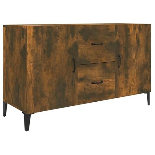 Eleganz Sideboard Räuchereiche 100x36x60 cm aus Holzwerkstoff - Wohnzimmermöbel-Set mit hoher Stabilität und modernem Design, perfekt für kleine Wohnungen und Familien Eleganz Sideboard Räuchereiche 100x36x60 cm aus Holzwerkstoff - Wohnzimmermöbel-Set mit hoher Stabilität und modernem Design, perfekt für kleine Wohnungen und Familien von Eleganz