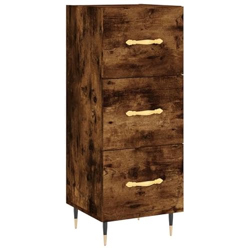 Eleganz Sideboard Räuchereiche 34,5x34x90 cm | Wohnzimmermöbel-Set aus Holzwerkstoff | Stilvolles & Stabiles Regal für Wohnzimmer | Moderne Aufbewahrung & Deko Eleganz Sideboard Räuchereiche 34,5x34x90 cm | Wohnzimmermöbel-Set aus Holzwerkstoff | Stilvolles & Stabiles Regal für Wohnzimmer | Moderne Aufbewahrung & Deko von Eleganz