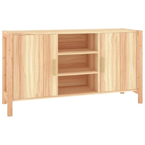 Eleganz Sideboard Wohnzimmer 107x38x60 cm aus Holzwerkstoff - Modernes TV-Möbel mit großem Stauraum für Wohnzimmer & Esszimmer - Langlebig & Stilvoll von Eleganz