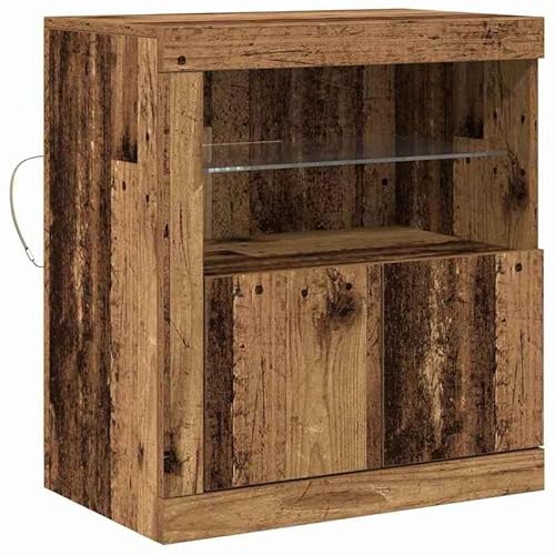Eleganz Sideboard aus Holzwerkstoff 60,5 cm | Modernes Wohnzimmermöbel-Set | Stauraum-Lösung für kleine Räume | Langlebig & Stilvoll von Eleganz