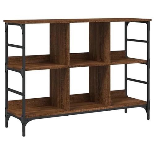 Eleganz Sideboard in Braun mit Eichen-Optik 102x32x73,5 cm - Modernes Wohnzimmermöbel aus Holzwerkstoff & Metall - Stilvolles Stauraum-Möbel für Ihr Zuhause Eleganz Sideboard in Braun mit Eichen-Optik 102x32x73,5 cm - Modernes Wohnzimmermöbel aus Holzwerkstoff & Metall - Stilvolles Stauraum-Möbel für Ihr Zuhause von Eleganz
