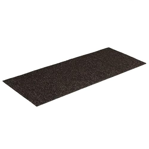Eleganz Stufenmatten Selbstklebend 30 STK. Dunkelbraun 60x25cm Rechteck - Nadelgestanztes Gewebe (100% Polypropylen) - Ideal für Treppen, Flure und Eingangsbereiche - rutschfest und Langlebig von Eleganz