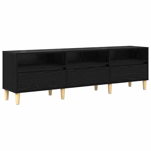 Eleganz TV-Schrank Schwarze Eiche 150x30x45 cm aus Holzwerkstoff - Moderner TV-Unterbau für Wohnzimmer, Schlafzimmer & Büro - Stabile Aufbewahrungslösung für TV & Medien Eleganz TV-Schrank Schwarze Eiche 150x30x45 cm aus Holzwerkstoff - Moderner TV-Unterbau für Wohnzimmer, Schlafzimmer & Büro - Stabile Aufbewahrungslösung für TV & Medien von Eleganz
