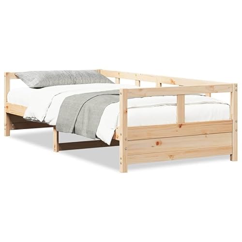 Eleganz Tagesbett Natur 90x190 cm aus Massivholz Kiefer - Robustes Kinderbett & Gästebett für kleine Räume | Nachhaltiges Design & Langlebigkeit Eleganz Tagesbett Natur 90x190 cm aus Massivholz Kiefer - Robustes Kinderbett & Gästebett für kleine Räume | Nachhaltiges Design & Langlebigkeit von Eleganz