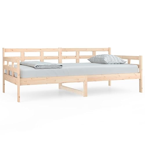 Eleganz Tagesbett aus Massivholz Kiefer 90x190 cm - Langlebiges Kinderbett oder Gästebett - Natürliches Design für Schlafzimmer und Wohnbereich - Umweltfreundlich und stabil Eleganz Tagesbett aus Massivholz Kiefer 90x190 cm - Langlebiges Kinderbett oder Gästebett - Natürliches Design für Schlafzimmer und Wohnbereich - Umweltfreundlich und stabil von Eleganz