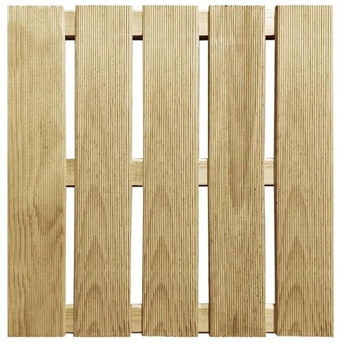 Eleganz Terrassenfliesen aus grün-imprägniertem Kiefernholz | 6 STK. 50x50 cm | langlebig & wetterfest | ideal für Garten, Balkon & Terrasse | ökologisch & pflegeleicht Eleganz Terrassenfliesen aus grün-imprägniertem Kiefernholz | 6 STK. 50x50 cm | langlebig & wetterfest | ideal für Garten, Balkon & Terrasse | ökologisch & pflegeleicht von Eleganz