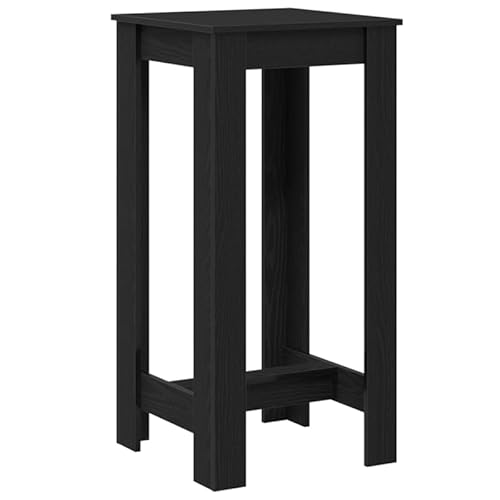Eleganz Tisch Bartisch Schwarz Eiche Holzwerkstoff 51x50x103,5 cm - Bar Tisch für Küche, Wohnzimmer oder Garten - Langlebig & Stilvoll Eleganz Tisch Bartisch Schwarz Eiche Holzwerkstoff 51x50x103,5 cm - Bar Tisch für Küche, Wohnzimmer oder Garten - Langlebig & Stilvoll von Eleganz