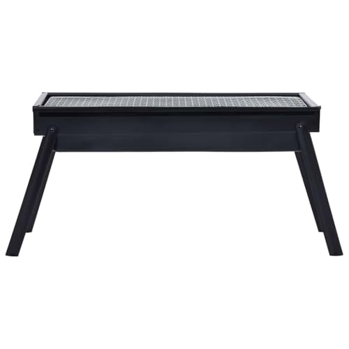 Eleganz Tragbarer Camping-Grill aus Stahl mit elektrophoretischer Beschichtung – Ideal für Outdoor-Abenteuer, langlebig und leicht zu reinigen von Eleganz