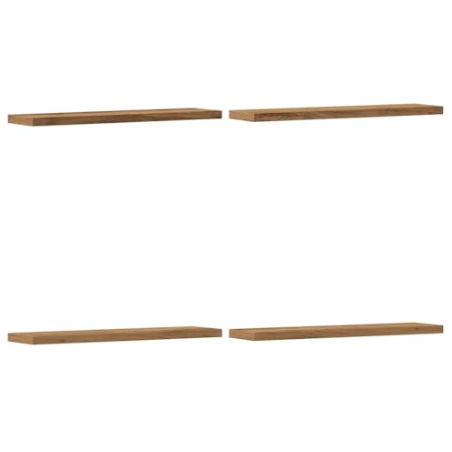 Eleganz Wandregale 4 STK. aus Holzwerkstoff - Artisan-Eiche 40x10x1,5 cm - Stabile Regalsysteme für Küche, Bad & Wohnzimmer - Platzsparend & Langlebig Eleganz Wandregale 4 STK. aus Holzwerkstoff - Artisan-Eiche 40x10x1,5 cm - Stabile Regalsysteme für Küche, Bad & Wohnzimmer - Platzsparend & Langlebig von Eleganz