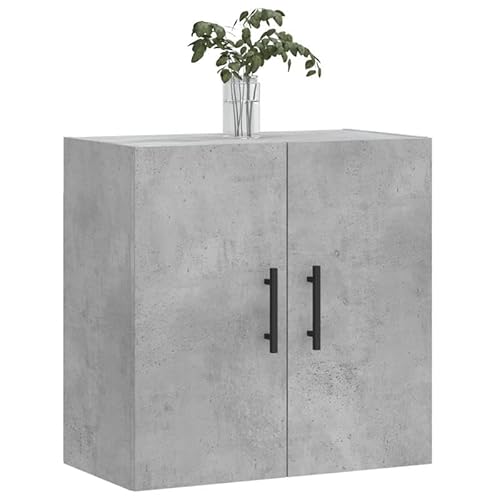 Eleganz Wandschrank Betongrau 60x31x60 cm aus Holzwerkstoff - Moderner Wohnzimmerschrank mit Stauraum für kleine Räume - Langlebig und stilvoll Eleganz Wandschrank Betongrau 60x31x60 cm aus Holzwerkstoff - Moderner Wohnzimmerschrank mit Stauraum für kleine Räume - Langlebig und stilvoll von Eleganz