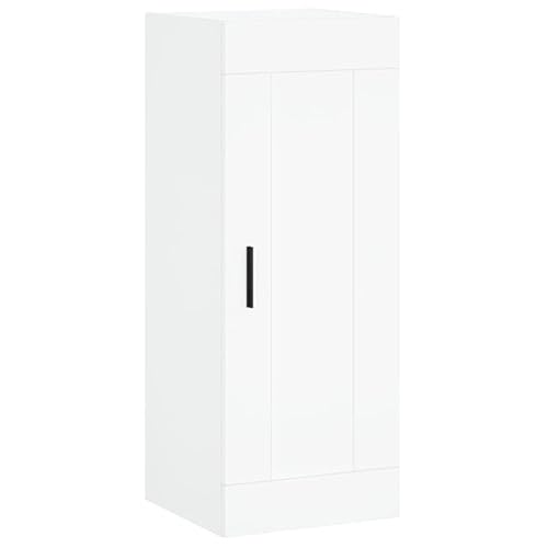 Eleganz Wandschrank Weiß 34,5x34x90 cm Holzwerkstoff & Aluminium - Moderner Kleiderschrank für Wohnzimmer, Schlafzimmer oder Flur - Platzsparend & Stilvoll für kleine Räume Eleganz Wandschrank Weiß 34,5x34x90 cm Holzwerkstoff & Aluminium - Moderner Kleiderschrank für Wohnzimmer, Schlafzimmer oder Flur - Platzsparend & Stilvoll für kleine Räume von Eleganz