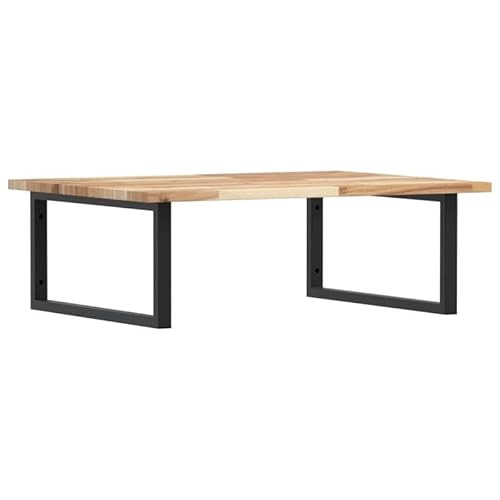 Eleganz Waschbeckenregal aus massivem Akazienholz & Stahl - Badezimmermöbel-Set für Wandmontage, unbehandelt & langlebig - Stauraumlösung für Ordnung im Bad Eleganz Waschbeckenregal aus massivem Akazienholz & Stahl - Badezimmermöbel-Set für Wandmontage, unbehandelt & langlebig - Stauraumlösung für Ordnung im Bad von Eleganz