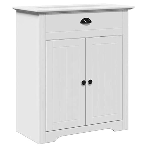 Eleganz Waschbeckenunterschrank BODO Weiß 70x35x80 cm - Badezimmermöbel-Set mit großem Stauraum, modernem Design & Leichter Montage für kleine Bäder Eleganz Waschbeckenunterschrank BODO Weiß 70x35x80 cm - Badezimmermöbel-Set mit großem Stauraum, modernem Design & Leichter Montage für kleine Bäder von Eleganz