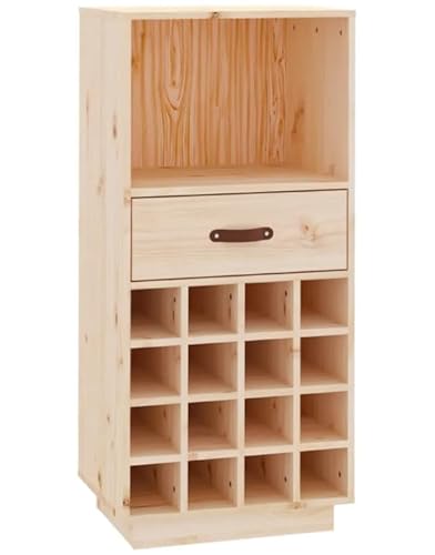 Eleganz Weinregal 45x34x100 cm Massivholz Kiefer: Flaschenregal Regalkiste Flaschenablage Weinregal Eleganz Weinregal 45x34x100 cm Massivholz Kiefer: Flaschenregal Regalkiste Flaschenablage Weinregal von Eleganz