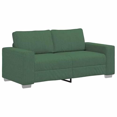Eleganz Zweisitzer-Sofa 140 cm in Dunkelgrün aus Cordstoff - Modernes Couchtisch für Wohnzimmer mit Sperrholz, Stahl & Kunststoff Rahmen - Langlebig und Stilvoll Eleganz Zweisitzer-Sofa 140 cm in Dunkelgrün aus Cordstoff - Modernes Couchtisch für Wohnzimmer mit Sperrholz, Stahl & Kunststoff Rahmen - Langlebig und Stilvoll von Eleganz