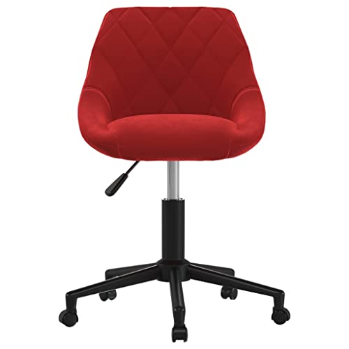 Esszimmerstuhl drehbar weinrot Samt – Moderner Drehstuhl für Wohnzimmer & Essbereich, bequem & langlebig – Elegante Lösung für stilvolles Wohnen von Eleganz