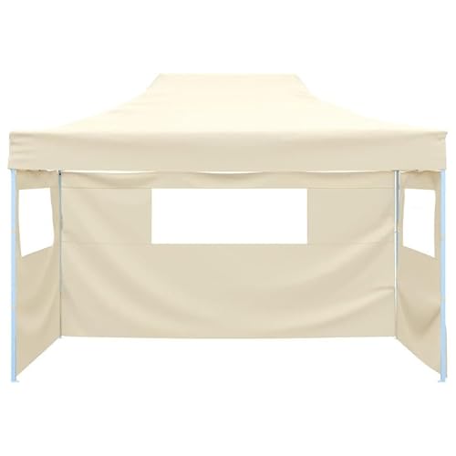 Faltzelt 3x4,5 m mit 3 Seitenteilen - Pavillon aus 210D Oxford-Gewebe, wetterfest & stabil - Ideal für Garten, Camping & Events von Eleganz