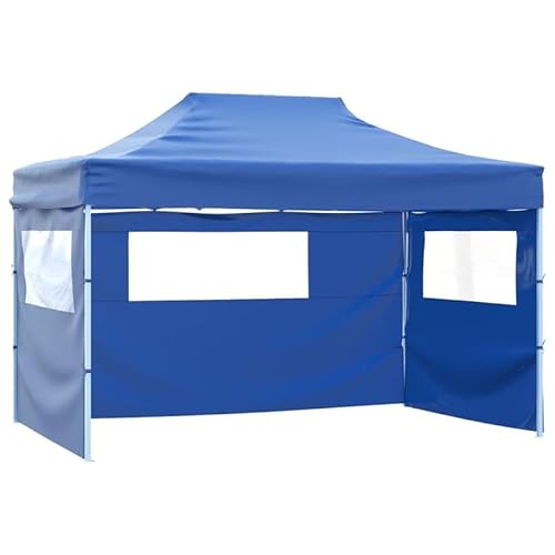 Faltzelt Pop-Up Pavillon 3x4,5 m mit 4 Seitenteilen aus 210D Oxford-Gewebe – Ideal für Garten, Camping & Events – Schneller Aufbau, Robust & Wetterfest von Eleganz