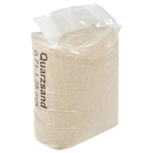 Filtersand 25 kg 0,71-1,25 mm für Poolfilteranlagen - Hochwertiger Filtersand für klares Wasser, ideal für Private und öffentliche Schwimmbäder Filtersand 25 kg 0,71-1,25 mm für Poolfilteranlagen - Hochwertiger Filtersand für klares Wasser, ideal für Private und öffentliche Schwimmbäder von Eleganz