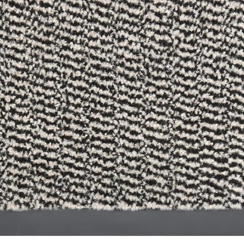 Fußmatte getuftet 90x150 cm - 100% PP-Büschel mit Gummirücken - strapazierfähig & rutschfest - ideal für Eingangsbereich, Wohnung & Haus - Hellbraun von Eleganz