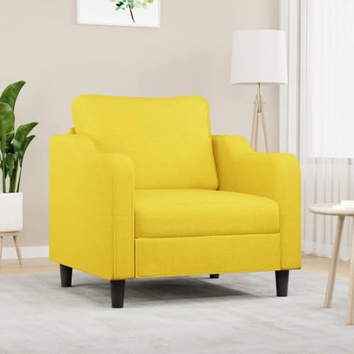 Futon Sessel Hellgelb 60 cm Stoff – Bequemer Sitzsack für Wohnzimmer, Schlafzimmer oder Balkon – Weich & Langlebig – Ideal für kleine Räume und Entspannung von Eleganz