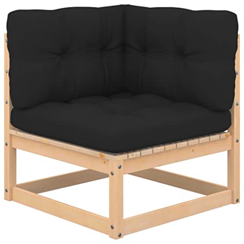 Garten-Lounge-Set 8-TLG. aus Massivholz Kiefer mit Kissen – Langlebiges Outdoor-Möbel für Terrasse, Balkon oder Garten – Bequeme Sitzgruppe für Erholung im Freien Garten-Lounge-Set 8-TLG. aus Massivholz Kiefer mit Kissen – Langlebiges Outdoor-Möbel für Terrasse, Balkon oder Garten – Bequeme Sitzgruppe für Erholung im Freien von Eleganz