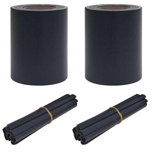 Garten Sichtschutz 2 Stück Dunkelgrau 35 x 0,19 m PVC – Sichtschutzzaun für Terrasse, Balkon & Garten, wetterfest, langlebig & einfach zu montieren Garten Sichtschutz 2 Stück Dunkelgrau 35 x 0,19 m PVC – Sichtschutzzaun für Terrasse, Balkon & Garten, wetterfest, langlebig & einfach zu montieren von Eleganz