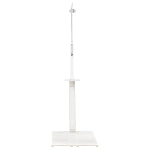 Gartendusche aus Holz in Weiß - Outdoor-Dusche für Pool, Garten und Terrasse - Natürliches & Wetterfestes Design - Perfekte Erfrischung an heißen Tagen Gartendusche aus Holz in Weiß - Outdoor-Dusche für Pool, Garten und Terrasse - Natürliches & Wetterfestes Design - Perfekte Erfrischung an heißen Tagen von Eleganz