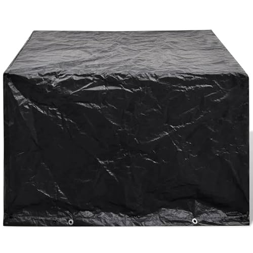 Gartenmöbel-Abdeckung mit 8 Aluminium-Ösen 113x113x73 cm - Wasserdicht & UV-beständig - Schützt Möbel vor Witterung - Ideal für Terrasse und Garten von Eleganz