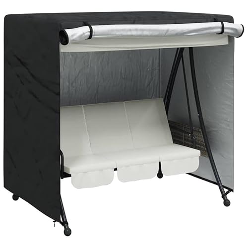 Gartenmöbel-Schutzhülle 210D Stoff 175 x 125 x 160 cm – wasserdichte Abdeckhaube für Terrassenmöbel, wetterfest & UV-beständig – perfekter Schutz vor Regen, Schnee und Schmutz Gartenmöbel-Schutzhülle 210D Stoff 175 x 125 x 160 cm – wasserdichte Abdeckhaube für Terrassenmöbel, wetterfest & UV-beständig – perfekter Schutz vor Regen, Schnee und Schmutz von Eleganz