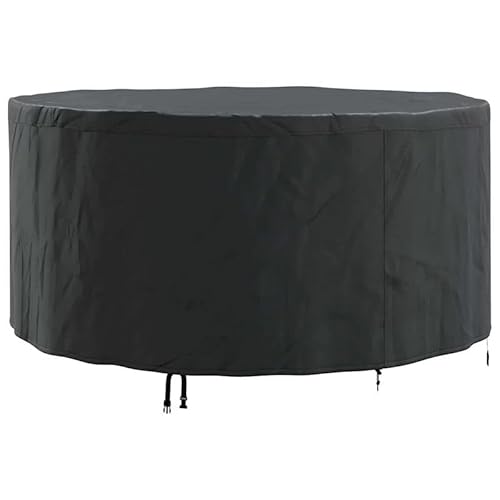 Gartenmöbelabdeckung 210D Stoff 182x182x85 cm - Schwarz, wasserdichte Schutzhülle für Tische und Stühle, robust & UV-beständig - Ideal für Terrasse und Garten Gartenmöbelabdeckung 210D Stoff 182x182x85 cm - Schwarz, wasserdichte Schutzhülle für Tische und Stühle, robust & UV-beständig - Ideal für Terrasse und Garten von Eleganz