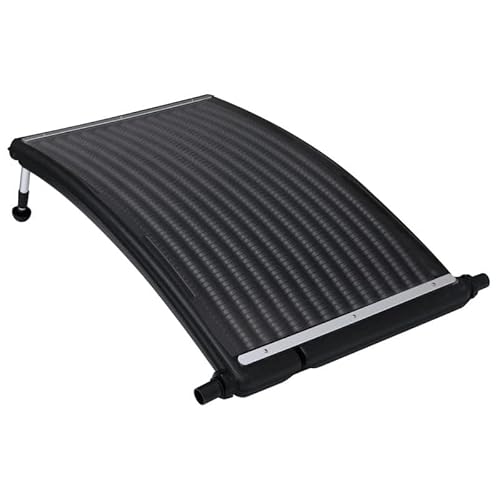Gebogene Solar-Heizpaneele für Pool - 3 Stück 110x65 cm - Energieeffiziente Poolheizung für schnelle Erwärmung - Ideal für Garten- und Freizeitpools von Eleganz