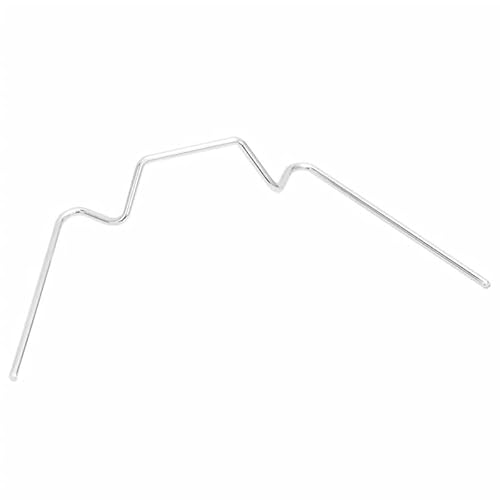 Gewächshaus-Clips 100 Stück W Typ aus verzinktem Stahl | Gartenclips für Pflanzenhalterung | Robust & langlebig | Ideal für Gewächshäuser & Gartenpflege von Eleganz