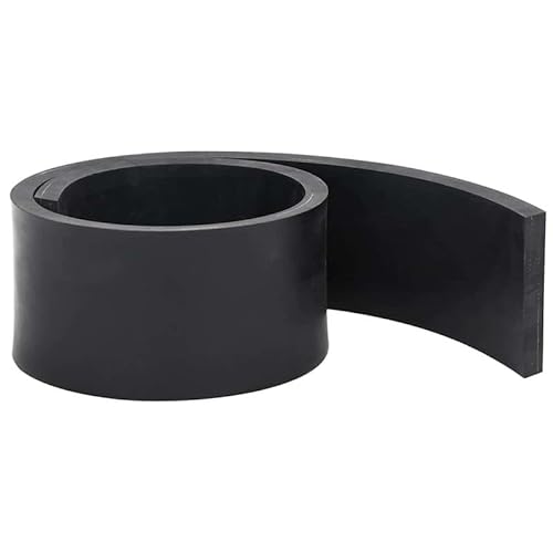 Gummileiste für Schneepflug 120x10x1 cm | Robust & Langlebig für Schnee- und Eisbeseitig | Ideal für Winterdienst & Straßenräumung | Schwarz von Eleganz
