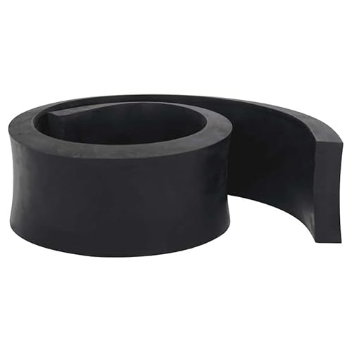 Gummileiste für Schneepflug 80x10x2 cm | Schwarz | Robust & Langlebig für effektive Schnee- und Eisbeseitig | Ideal für Winterdienst & Gehwege von Eleganz