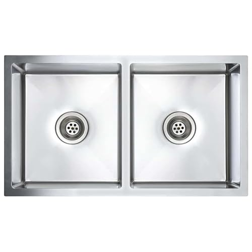 Handgefertigte Edelstahl-Spüle mit gebürsteter Oberfläche – Hochwertige Küchenspüle für moderne Haushalte | Langlebig und pflegeleicht | Perfekt für Küchen mit stilvollem Design Handgefertigte Edelstahl-Spüle mit gebürsteter Oberfläche – Hochwertige Küchenspüle für moderne Haushalte | Langlebig und pflegeleicht | Perfekt für Küchen mit stilvollem Design von Eleganz