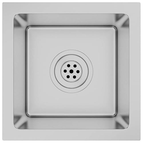 Handgemachte Einbauspüle Edelstahl mit gebürsteter Oberfläche - Hochwertige Küchenspüle für moderne Haushalte, langlebig und leicht zu reinigen Handgemachte Einbauspüle Edelstahl mit gebürsteter Oberfläche - Hochwertige Küchenspüle für moderne Haushalte, langlebig und leicht zu reinigen von Eleganz