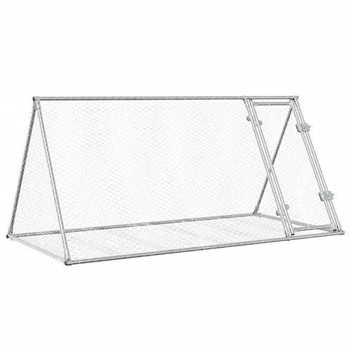Hasenstall aus verzinktem Stahl 200x105x91 cm - Robustes Außengehege für Kleintiere wie Kaninchen & Meerschweinchen - Wetterfest & Langlebig Hasenstall aus verzinktem Stahl 200x105x91 cm - Robustes Außengehege für Kleintiere wie Kaninchen & Meerschweinchen - Wetterfest & Langlebig von Eleganz