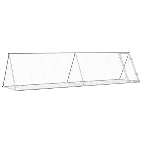 Hasenstall aus verzinktem Stahl 400x105x91 cm - Robustes Außengehege für Kaninchen & Kleintiere - Witterungsbeständig & Langlebig - Ideal für Garten & Freilauf Hasenstall aus verzinktem Stahl 400x105x91 cm - Robustes Außengehege für Kaninchen & Kleintiere - Witterungsbeständig & Langlebig - Ideal für Garten & Freilauf von Eleganz