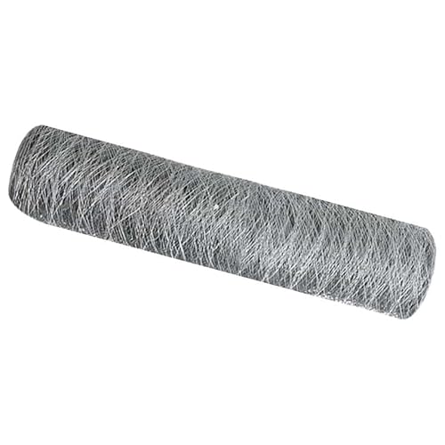 Hexagonzaun Silber 0,6 x 100 m - Verzinkter Stahl Zaun für Garten, Grundstück und Industrie - Langlebig und Witterungsbeständig Hexagonzaun Silber 0,6 x 100 m - Verzinkter Stahl Zaun für Garten, Grundstück und Industrie - Langlebig und Witterungsbeständig von Eleganz
