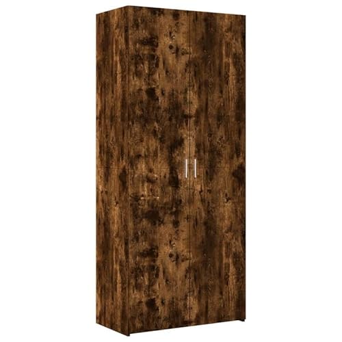 Highboard Räuchereiche 80x42,5x185 cm | Wohnzimmermöbel-Set aus Holzwerkstoff | Moderne Aufbewahrung & Stauraum | Ideal für Wohnzimmer & kleine Räume Highboard Räuchereiche 80x42,5x185 cm | Wohnzimmermöbel-Set aus Holzwerkstoff | Moderne Aufbewahrung & Stauraum | Ideal für Wohnzimmer & kleine Räume von Eleganz