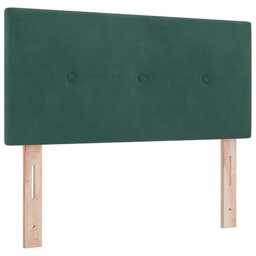 Kopfteil mit -Streifenleuchten 100 cm Samt - Verstellbare Grünbeleuchtung für Schlafzimmer, Modernes -Kopfteil mit Samtbezug, Indirekte Beleuchtung für Gemütliche Atmosphäre von Eleganz