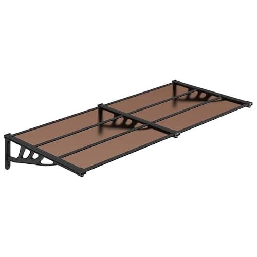 Markise Türvordach 199x90 cm aus Polycarbonat und Aluminium - Langlebiges Vordach für Terrasse & Eingangsbereich - Wetterbeständig & UV-Schutz Markise Türvordach 199x90 cm aus Polycarbonat und Aluminium - Langlebiges Vordach für Terrasse & Eingangsbereich - Wetterbeständig & UV-Schutz von Eleganz