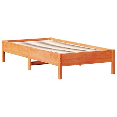 Massivholzbett Kiefernholz 75x190 cm wachsbraun - Langlebiges & Stabiles Bettgestell ohne Matratze für Schlafzimmer | Natürliche Optik & Einfache Montage Massivholzbett Kiefernholz 75x190 cm wachsbraun - Langlebiges & Stabiles Bettgestell ohne Matratze für Schlafzimmer | Natürliche Optik & Einfache Montage von Eleganz